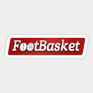 FootBasket Logo Sticker